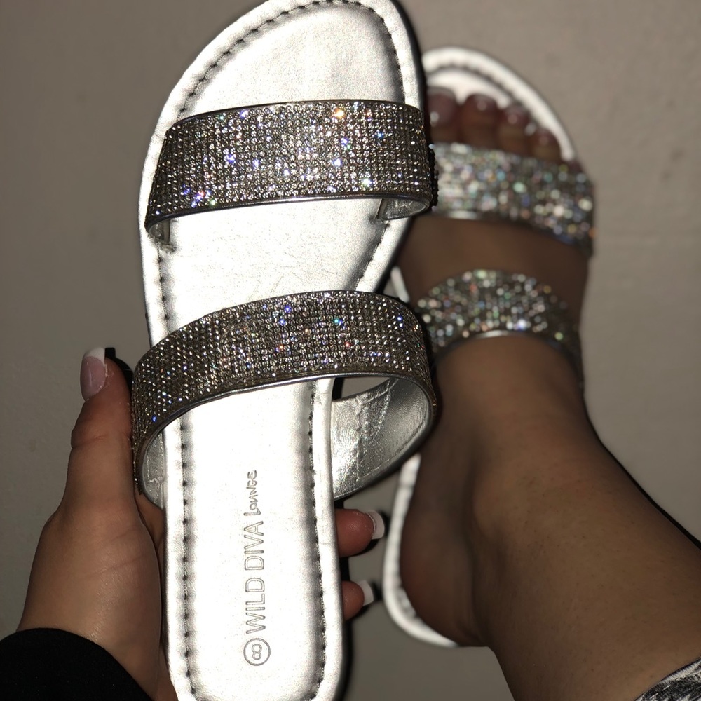Silver Sandals
